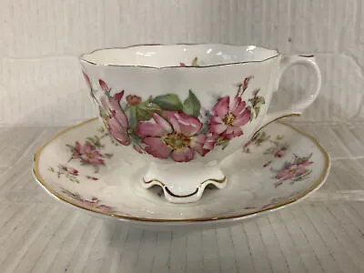 Buy Vintage Crown Dorset Fine Bone China Staffordshire England Tea Cup And Saucer • 16.11£
