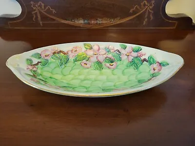 Buy Beautiful Vintage Maling Ware Floral  Lustre Dish • 17£