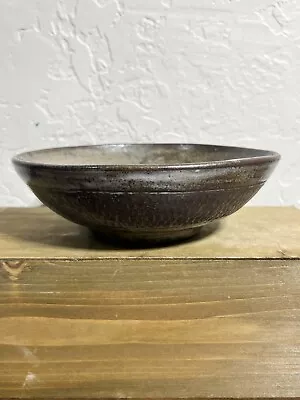 Buy Vintage Rare Yero Rudzinskas Stoneware Bowl San Francisco Pottery 8” X 3” • 28.81£