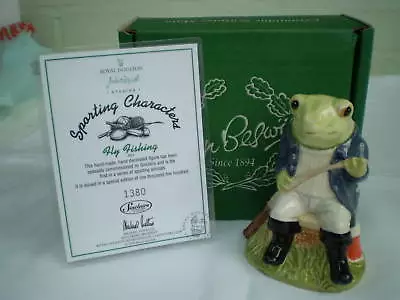 Buy Beswick (Royal Doulton) China Figure - Sporting Characters, Fly Fishing, Frog • 30£