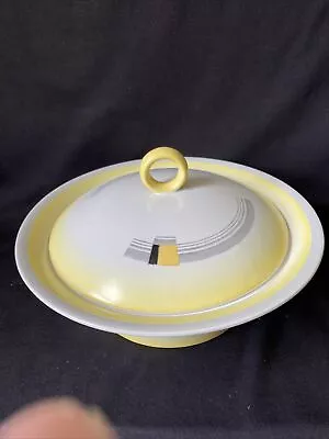 Buy Shelley Art Deco Blocks And Bands Large Tureen Pattern 11288 • 20£