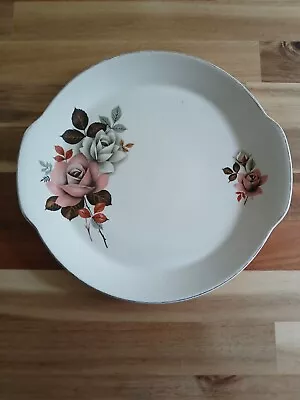 Buy Empire Porcelain Co LTD Staffordshire Serving Plate Dish Roses Flowers • 10£