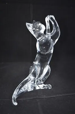 Buy Stunning Baccarat Crystal - Acrobat Cat • 125£