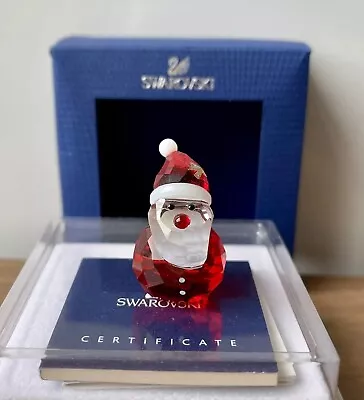 Buy Swarovski Crystal ROCKING SANTA 1143323 Christmas ~  Mint In Box • 48.50£