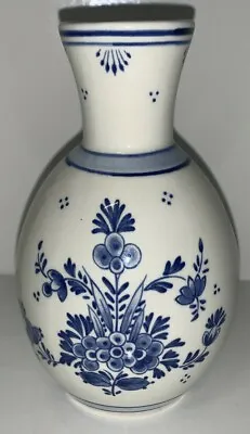 Buy Vintage Delftware Elesva Vase Flowers Holland Great Condition • 18.88£