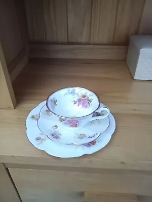 Buy Vintage Foley Cup & Saucer  And Side Plate • 4.99£