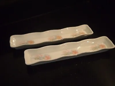 Buy Fine Bone China Made In England Floral Pen Tray Trinket Dishes • 0.99£