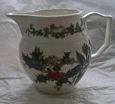 Buy Portmeirion The Holly And The Ivy Staffordshire Jug 1pt - New & Unused • 15£