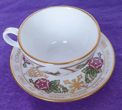 Buy 2 Miniture Spode Commemorative  Cups And Saucers • 2.99£