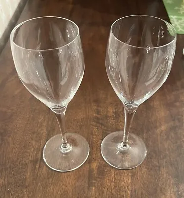 Buy Baccarat Crystal St Remy 8.5” Water Goblets Glasses Stems Pair Excellent • 168.09£