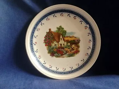 Buy Vintage Staffordshire Table Ware.  Country Cotage   Plate. (PLATE A) • 2£