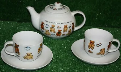 Buy Paul Cardew Teddy Bears Picnic Tea Set 2007 • 15.99£