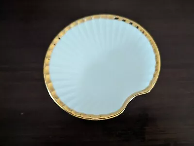 Buy Genuine Bavarian Porcelain  Shell Dish With Gold Rim  • 5.95£