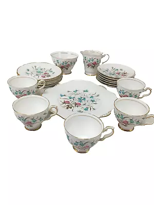 Buy Royal Stafford Tea Set With 5 Cups • 25£