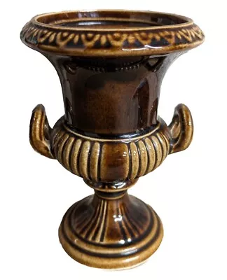 Buy Vintage Dartmouth Pottery Classical Style Urn Vase, No. 67 C Glazed Brown 67C • 5.99£