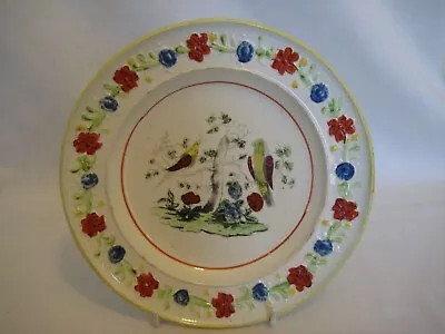 Buy Moulded Creamware Plate C1820 • 75£