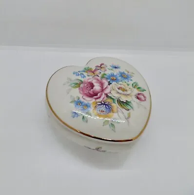 Buy Trinket Box Dish With Lid Flowers Lord Nelson Pottery 2                          • 4£