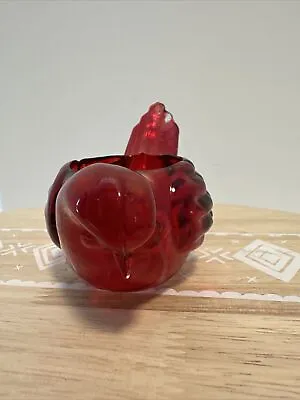 Buy Yankee Candle Style HOLIDAY BIRD Red Flash Glass Tea Light Holder • 9.15£