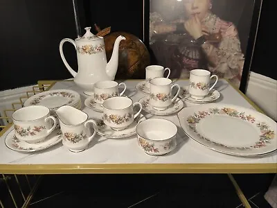 Buy Royal Standard Lyndale Floral Bone China, 22 Piece Tea Set • 30£