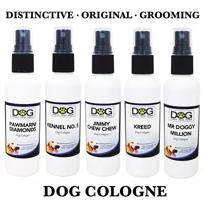 Buy Professional Dog Spray Cologne 100ml - Grooming Spray - Deodorant Pet Perfume • 29.99£