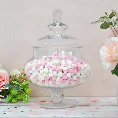 Buy Large Glass Candy Jar Retro Sweet Storage Aladdin Vintage Party Wedding 30cm • 24.99£