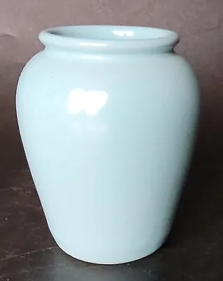 Buy Small Govancroft, Glasgow Turquoise Stoneware Vase / Pot - 9.25 Cm • 18£