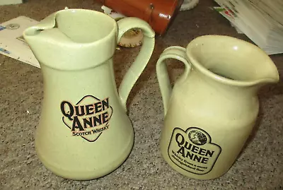 Buy Queen Anne Whisky Water Jugs X 2 Pottery  Vintage Ceramics • 11.99£