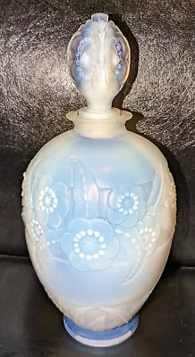 Buy Sabino Paris Les Fleurs Opalescent Art Glass Perfume Bottle, Large 7 1/2  Height • 175.51£