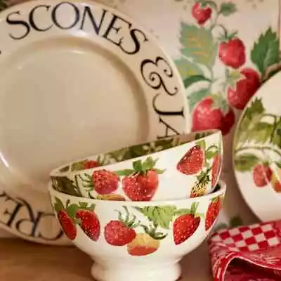 Buy Emma Bridgewater Set Of Two Fruits Strawberries French Bowls New 1st • 40£