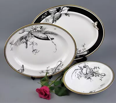 Buy Minton  Rosenborg  Platters Bowls. Serving Dishes. Bone China. Oval Plates Etc. • 45.99£