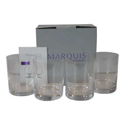 Buy Marquis By Waterford Vintage Double Old Fashioned Glasses  Set Of 4 • 49.95£