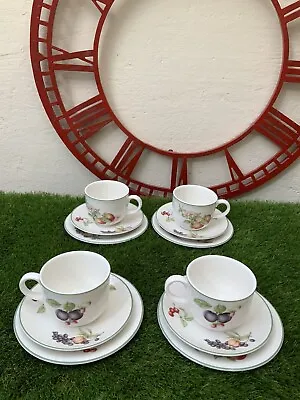 Buy 4X Ashberry St Michael Tea Plates, Cups & Saucers • 25£
