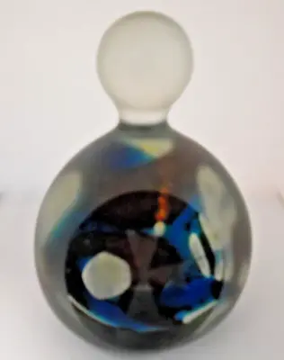 Buy Mdina Maltese Cross Art Glass Paperweight Signed • 14.99£