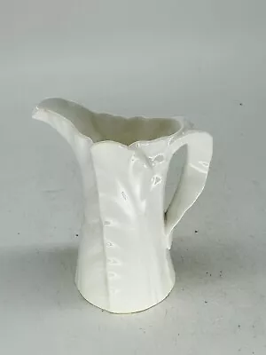 Buy Royal Worcester Bone China Small Jug Leaf Design In White 8cm High • 8£