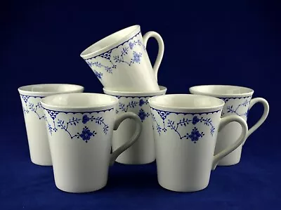 Buy Masons Furnivals Denmark Blue & White Set Of 6 Coffee Cups / Mugs - PERFECT • 99.50£