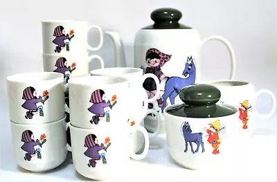Buy Childs Tea Set Seltmann Weiden Bavaria Porcelain Pony West Germany Set 19 • 18.93£