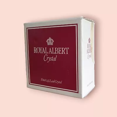 Buy Royal Albert Finest 24% Lead Crystal Victoria 2 X White Wine Glasses • 20£