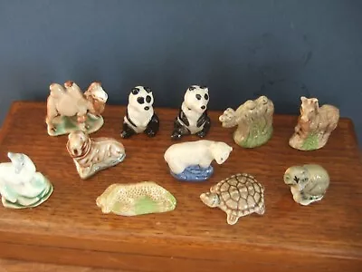 Buy Wade Whimsies Mixed Lot Of 11 Wild Animal Figurines All In Excellent Condition • 5£