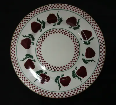 Buy NICHOLAS MOSSE APPLE Pattern 8 1/2  Luncheon Plate IRELAND Handmade Pottery #1 • 17.09£