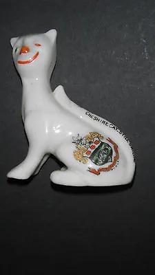 Buy Regis Crested China Cheshire Cat  Still Smiling  159 Coat Of Arms Of Poole • 14.99£