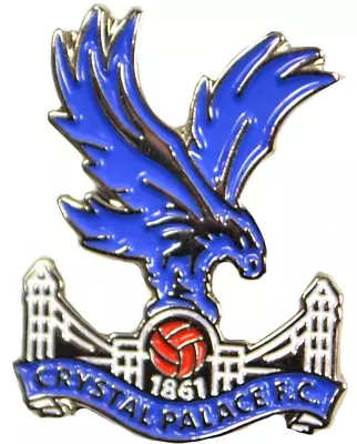 Buy Crystal Palace Pin Badge Official Merchandise Enamel Crest Football Club Gift FC • 5.45£
