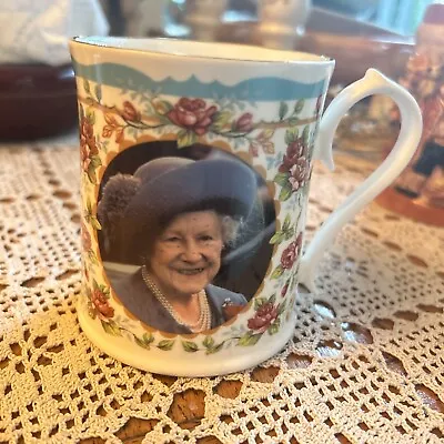 Buy Aynsley English Fine Bone China Mug - The Queen Mother's Centenary, 1900 To 2000 • 3.50£