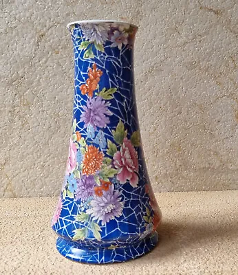 Buy Antique Shelley Cloisonne Tall Tapered Vase Pattern 8320 1912-1925  • 136.82£