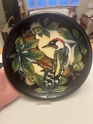 Buy Moorcroft Woodpecker Charger Plate Inglewood Pattern By Philip Gibson C 2002 • 99£