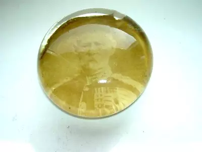 Buy Antique Lord Kitchener Glass Paperweight • 6.99£