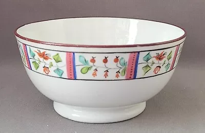 Buy New Hall Hand Painted Pattern 1186 Slop Bowl C1815-22 Pat Preller Collection • 10£