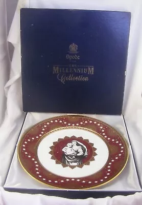 Buy Spode Millennium Plate Crimson Nativity Vintage Limited Edition 10  Boxed 2000 • 21.99£