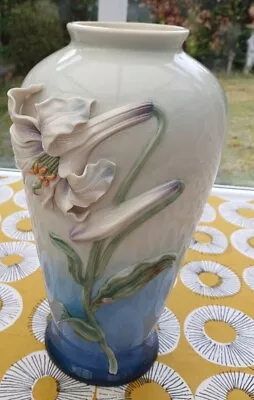 Buy Franz Porcelain Collectible Vases, Slight Damage Please See Full Description • 35£
