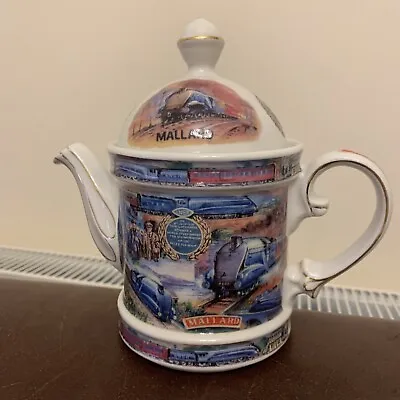 Buy James Sadler  ‘History Of Travel’ Mallard 6” Teapot. Unused • 3.75£