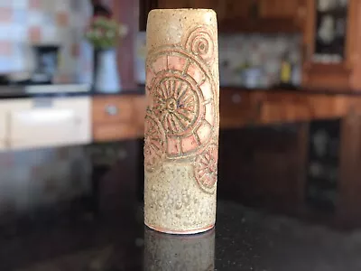 Buy Bernard Rooke Cylindrical Vase - A Unique Work Of Art • 90£